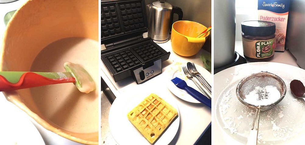 Teambuilding mit Waffeleisen