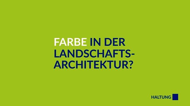Farbe in Gestaltung